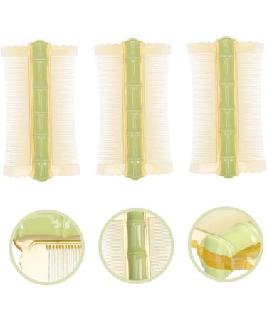 10 pi ces Peigne Plastique Double Face Peigne Poux Dents Fines Renforc es Outil pour Massage et Soin des Cheveux Portable Pellicules - Buy Online on GoSupps.com