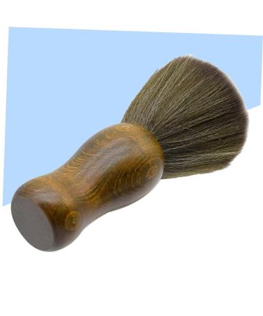 Frcolor Vintage Hair Removal Brush - Wooden Shaving Brush for Salon & Home Use | 15.5x3.2cm - Buy Online on GoSupps.com