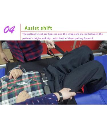 Patient Transfer Moving Sling Belt Walking Gait Lift Sling Wheelchair Elderly Injured Disabled Auxiliary Riser Nursing Lift Auxiliary Belt (Size : Large) - Buy Online on GoSupps.com