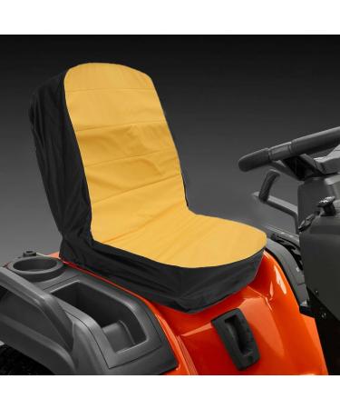 Seat Cover - Heavy Duty Waterproof Tractor Seat Cushion durablee Forklift Seat Protector | Water-Resistant Seat Cover Riding Lawn Mower Seat Pad With Pocket Garden Tractor Seat Shield For Vehicles 15 inch - Buy Online on GoSupps.com