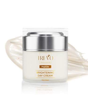 Trevo Peptide Brightening Day Cream - Anti-Aging Moisturizer with Natural Peptides & Tranexamic Acid - Reduce Dark Spots & Dullness - 50g/1.8oz - International Shipping Available - Buy Online on GoSupps.com