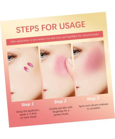NULYLU 5pcs Blush Makeup Creamy Eyeshadow Face Sheer Flush Facial Beauty Cosmetic Pigment Pigment - Buy Online on GoSupps.com