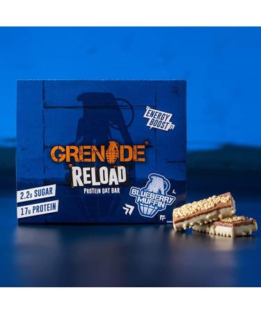 GRENADE PROTEIN OAT BAR Blueberry Muffin - Buy Online on GoSupps.com