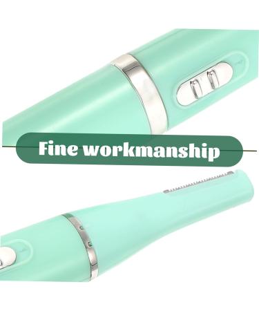 1 PC Electric Eyebrow Trimmer & Facial Hair Removal Tool - Safe Portable Green Epilator for Perfect Grooming - Buy Online on GoSupps.com