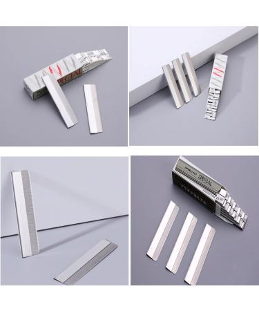 Single Edge Razor Blades - 60PCS Stainless Steel Eyebrow Razor Blade Replacement for Precision Shaving | International Shipping - Buy Online on GoSupps.com