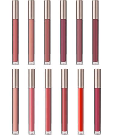 Scnvsi 6pcs Matte Liquid Lipstick Set Lip Stain Makeup Kit Waterproof Long Lasting Matte Lipstick Set for Women Girls - Buy Online on GoSupps.com