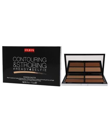 PUPA Milano #Ready4Selfie Contouring & Strobing Powder Palette | Illuminate & Sculpt | Paraben Free | 002 Medium - 0.61 Oz (Pack of 1 - Buy Online on GoSupps.com
