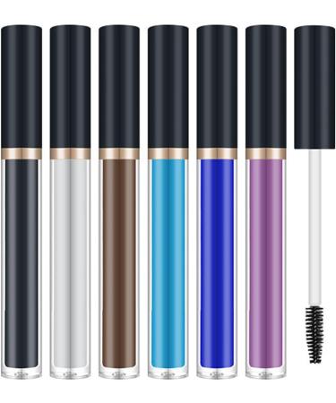 everlaste Colored Mascara for Eyelashes Colorful Waterproof Mascara for Cosplay Eyes Makeup with Black White Brown Light Blue Purple Blue Everlaste a - Buy Online on GoSupps.com