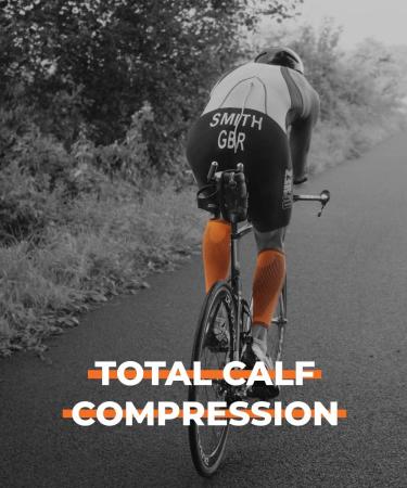 Bearhug Bamboo Calf Compression Sleeve - Shin Splints Support for Men and Women - XXL Twin Size - Buy Online on GoSupps.com