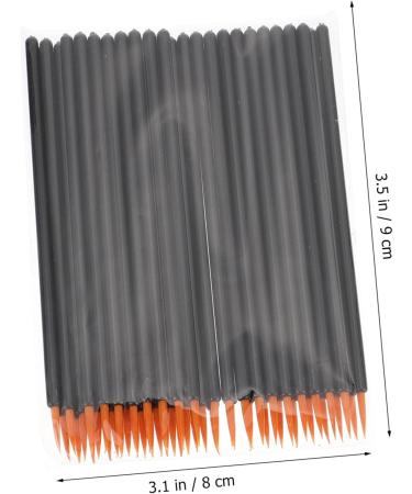 BELLIFFY 100pcs Disposable Eyeliner Brush Makeup Lip Lip Gloss Tool Brush Girl Fine Point 9x6.5cm As Shown - Buy Online on GoSupps.com