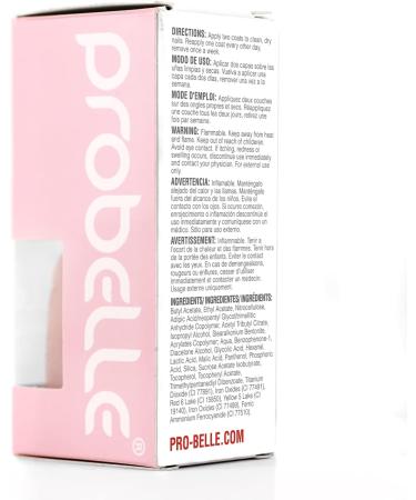 Probelle Tinted Nail Strengthener Nail Strengthening Treatment Nail Growth and Repair Stops Peeling Splits Chips Cracks and Strengthens Nails (Petal Pink) - Buy Online on GoSupps.com