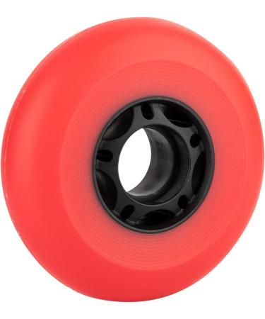 AOWESM Inline Skate Wheels 85a Replacement 76mm Red 4-Pack - Roller Hockey Skates Accessories - Buy Online on GoSupps.com