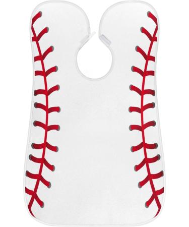 Baseball Beard Bib Apron - Ultimate Beard Hair Catcher for Men | Perfect Gift for Father's Day Anniversary & Christmas | Includes 2 Suction Cups - Buy Online on GoSupps.com