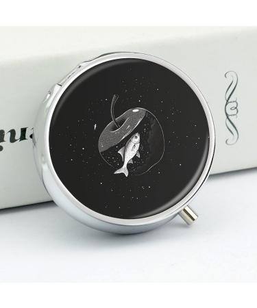 Portable 3 Compartment Pill Box Case for Travel - Water-Resistant Medicine Organizer for Purse & Pocket - Buy Online on GoSupps.com