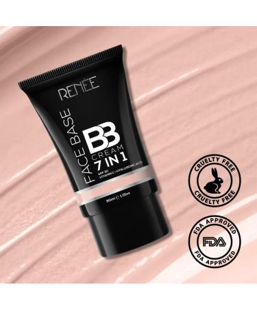 SODEN Face Base BB Cream 7 in 1 - SPF 30 Vitamin C & Hyaluronic Acid | Hydrating & Protective | 1.01 oz - International Shipping Available - Buy Online on GoSupps.com