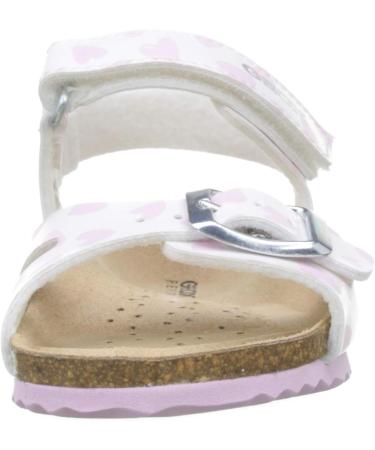 Geox Baby Girl's B Sandal Chalki | 3.5 UK Child | White Pink - Buy Now! - Buy Online on GoSupps.com