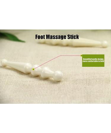 Deep Tissue Massage Stick - Acupressure & Gua Sha for Feet Hands and Face - Relax and Relieve Stress - Buy Online on GoSupps.com