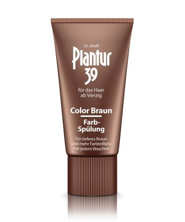 Plantur 39 Color Brown Color Conditioner 1 x 150 ml for brown hair conceals grey hair conditioner with caffeine complex