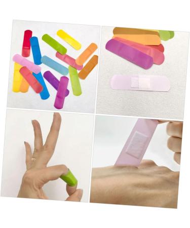 FOMIYES 100pcs Breathable Care Patches - Adhesive Stickers for Finger Wounds | Random Colors & Comfort | International Shipping - Buy Online on GoSupps.com