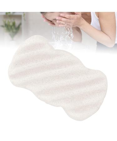 Eco-Friendly Facial Sponge - Plant Fiber Cleansing Puff for Beauty & Bath | Wave Pattern Face Clean Puff - Buy Online on GoSupps.com