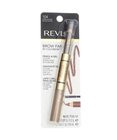 Revlon Brow Fantasy Pencil & Gel Dark Blonde 104 0.04 oz (Pack of 5)