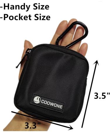 COOWOON Waterproof Dog Treats & Hand-Free Training Bags | Ideal for Dog Training - Black 3.0 - Buy Online on GoSupps.com