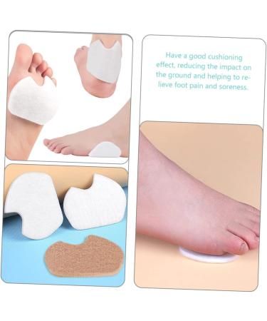 FRCOLOR 30 Pairs Forefoot Pad Cushions - Reusable Metatarsal Shoe Inserts for Heels - High-Quality Foot Cushions for Ultimate Comfort - Buy Online on GoSupps.com