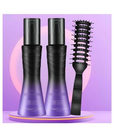 2PCS Leave-In Refreshing Voluminous Non-Sticky Spray for Hair Care Leave-in Airy Pomade Spray for Long-Lasting Styling Fluffy Leave-in Conditioning