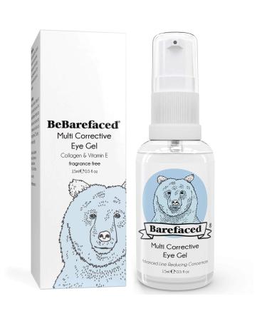 Anti Aging Eye Gel Serum for Dark Circles & Puffiness. Collagen Vitamin E Argan & Avocado Oil Hybrid Gel
