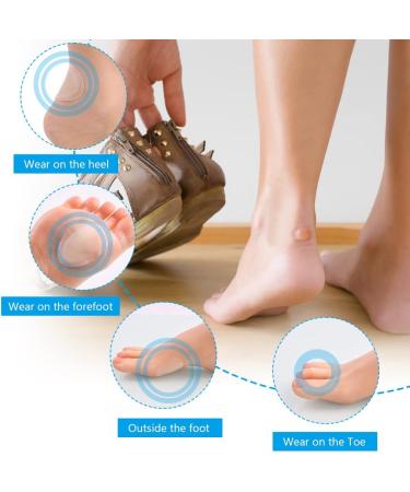 ACWOO Blister Plasters 24PCS - Invisible Hydrocolloid Gel Bandages for Feet and Heels - Buy Online on GoSupps.com