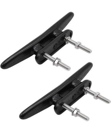 Black Nylon Boat Cleats 5 Inch - 4 Pack with Installation Screws - Buy Online on GoSupps.com