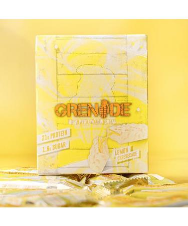 Grenade Lemon Cheesecake 12x60G - Buy Online on GoSupps.com