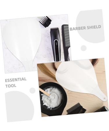 Masque Facial Transparent Protection Laque Cheveux 2 Pi ces Taille Standard Bouclier Plastique Polypropyl ne Spa Soin Cheveux Salon Coiffure Visage Complet - Buy Online on GoSupps.com