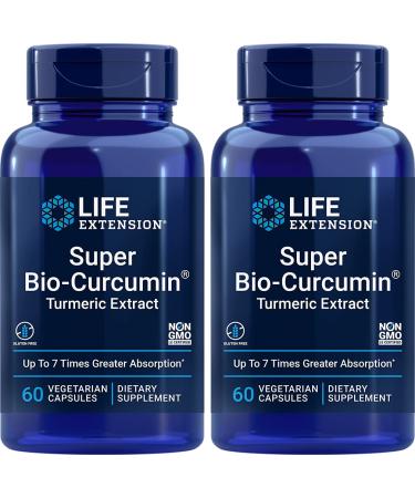 Life Extension - Super Bio-Curcumin - 400 Mg - 60 Caps (Pack of 2)