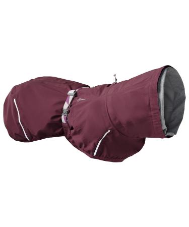 Hurtta Mudventure Coat ECO rain jacket color:aubergine size:30 30 Aubergine