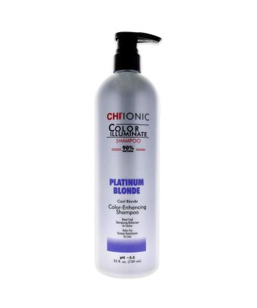 CHI Ionic Color Illuminate Shampoo Platinum Blonde 25 FL Oz