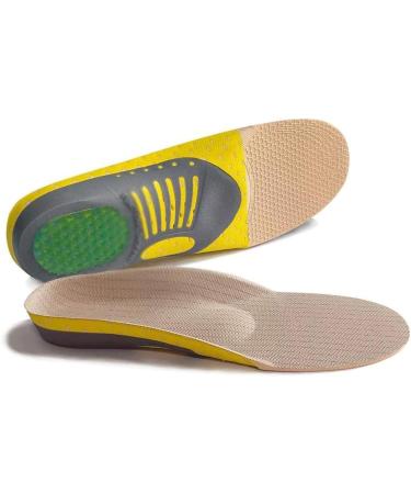 Flat Foot Correction Insoles for Men & Women - Sports Arch Support Breathable & Sweat-Absorbent - 37 White Dinosaur Doodle - Buy Online on GoSupps.com