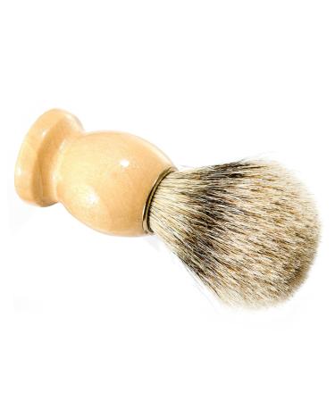 Premium Shaving Tool Set for Men - 2 Brushes & Foam Shells | Beard Care Essentials | Bamboo Holder in 2 Colors - Buy Online on GoSupps.com