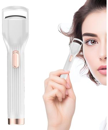 Lesunbak Heated Lash Curler | Rechargeable Eyelash Curler Heat for Eye Lashes | Long-Lasting Lash Styling Heater for Daily Commutes Working Dates Without Fan - Buy Online on GoSupps.com