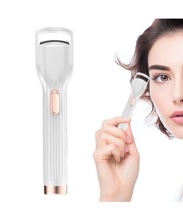 Eye Lash Curler USB | Quick Heat Electric Lash Styler Rechargeable | Lash Heating Makeup Tool for Performance Daily Commutes and Outgoing Without Fan