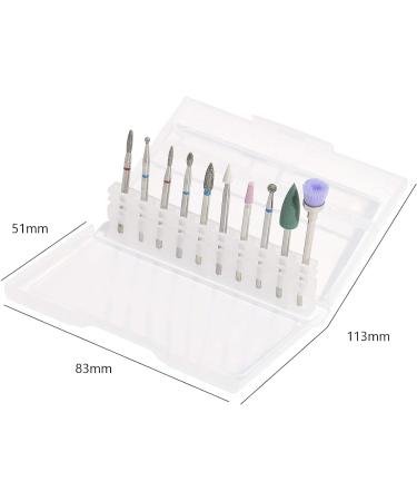 BNG Diamond Nail Cutter Bits 3/32 Inch Professional Cuticle Polish Removal Electric Manicure Pedicure Nail File Tool (Pack of 10) 10 Items - Buy Online on GoSupps.com