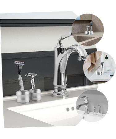 Healeeved 2-Piece Shaver Holder - Stylish Desktop Razor Rack & Shaving Brush Organizer - Buy Online on GoSupps.com