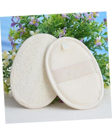 FOMIYES Natural Exfoliating Loofah Sponge Pads - Gentle Skin Care for a Radiant Glow | International Shipping Available - Buy Online on GoSupps.com