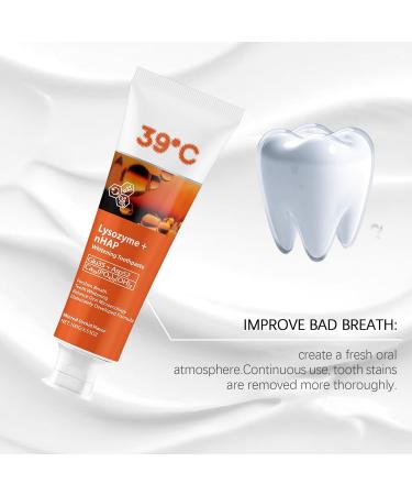 Fresh Breath Toothpaste - Gentle Cleaning for Teeth Stains & Tartar Daily Oral Care Brightens with Regular Use(2PCS) - Buy Online on GoSupps.com