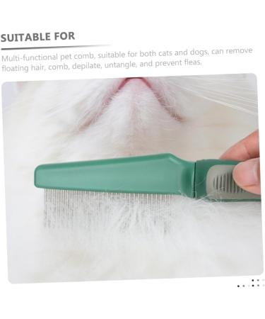 Peigne Pour Chien Dents Fines Peigne De Toilettage M tallique D m lant Poils Chien Pratique - Buy Online on GoSupps.com