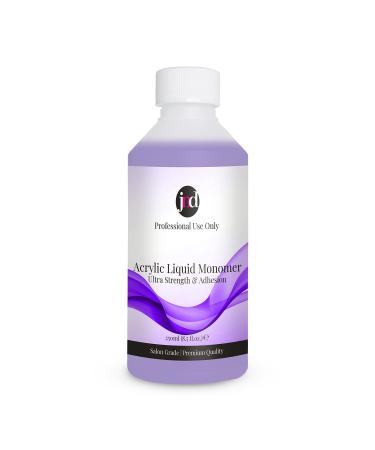 JND Acrylic Liquid Monomer Professional Salon Quality Acrylic Nails Extensions Nail Art (250ml Purple) 250 ml Purple