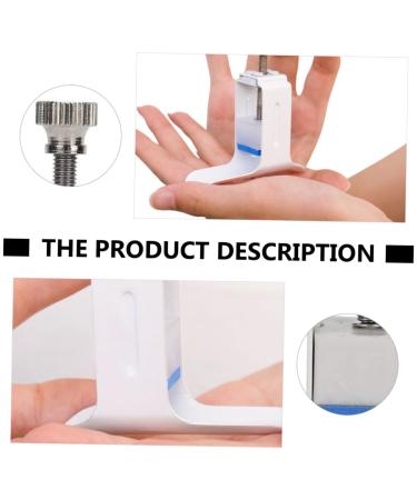 FRCOLOR 1pc Straightener Stabilizer for Splints | Durable High-Density Polymer Brace | Joint Extension & Mallet Splint Guard - 7x6cm White - Buy Online on GoSupps.com