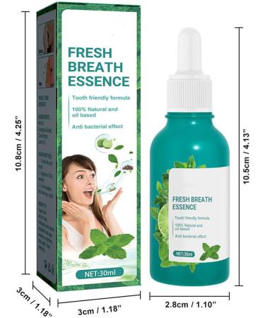 Fresh Breath Oral Care Essence - 2024 Clean Teeth Gel & Long Lasting Freshness (2PC) | Eliminate Bad Breath & Dry Mouth | Shop Internationally - Buy Online on GoSupps.com