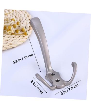 Alipis Wall Mount Coat Rack Hat Wall Hanger Wall Mounted Coat Rack Clothes Hook European Style Jacket medium As Shown - Buy Online on GoSupps.com