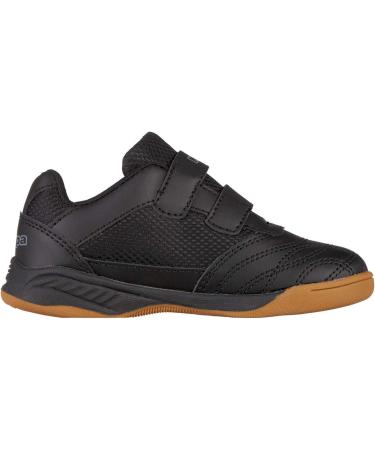 Kappa Unisex Kids Kickoff K 260509K-1116 Low-Top Sneakers Black Grey Size 29 EU | Stylish & Comfortable Footwear for Children - Buy Online on GoSupps.com